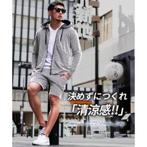 PAZZO セットアップ■パーカー／Tシャツ／ハーフパンツ■Lサイズ セットアップ メンズ ブランド セットアップ メンズ シア