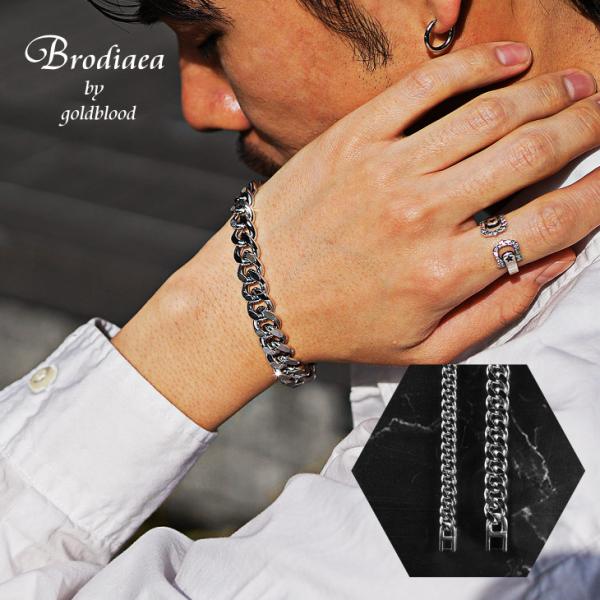 ブレスレット メンズ ブランド 喜平 チェーンブレスレット チェーン シンプル ステンレス 腕輪 キ...