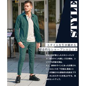 セットアップ メンズ カジュアル 長袖 シャツ...の詳細画像4