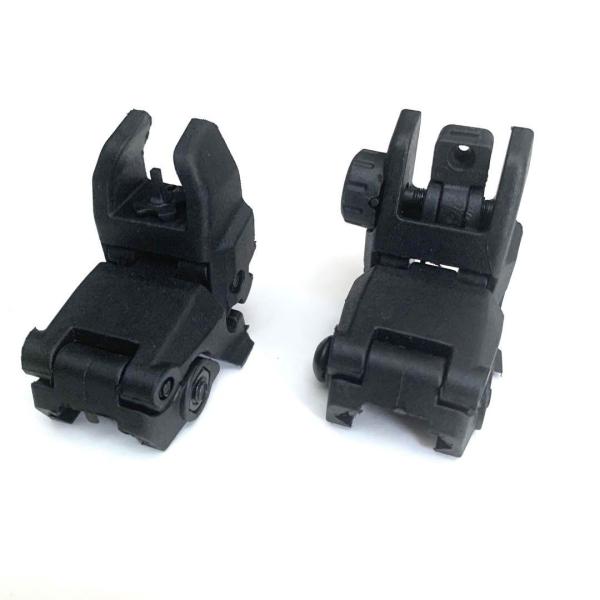 バックアップサイト　フロントサイト リアサイト　ハイグレード　M4 サバゲー   20mmレール取付...