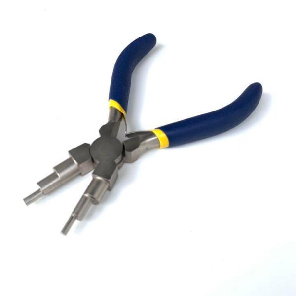 ワイヤークラフト　6段階ワイヤーループペンチ　ジュエリー制作　丸ペンチ　手工芸