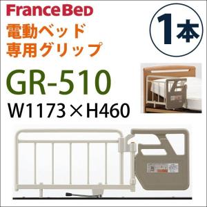 フランスベッド 電動ベッド専用 ベッド用グリップ GR-510 グレー／ブラウン｜eversmile