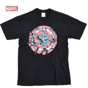 MARVEL（マーベル） キャプテンアメリカ アメコミ ロンT プリント