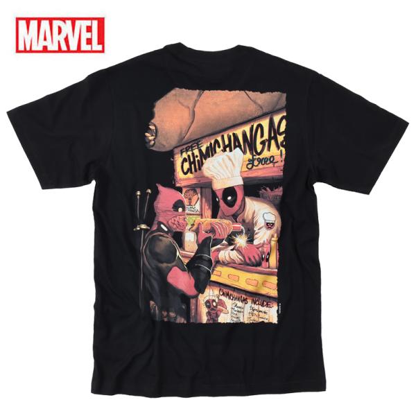 MARVEL マーベル Tシャツ 半袖 デッドプール アベンジャーズ スパイダーマン DEADPOO...