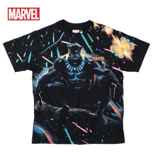 MARVEL（マーベル） Tシャツ 半袖 ブラックパンサー アベンジャーズ