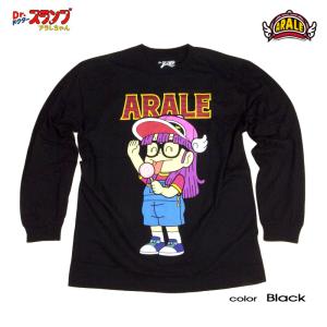 ドクタースランプ アラレちゃん ロンT 長袖Tシャツ キャラクター