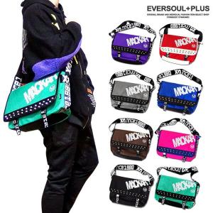 ショルダーバッグ カバン バッグ メッセンジャーバッグ 斜めがけ メンズ レディース 原宿系 クラブ ファッション リュック 派手 かわいい スタッズ Eplus613 Eversoul Plus メンズファッション 通販 Yahoo ショッピング