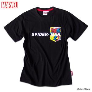 MARVEL（マーベル） スパイダーマン Tシャツ 半袖 プリント 