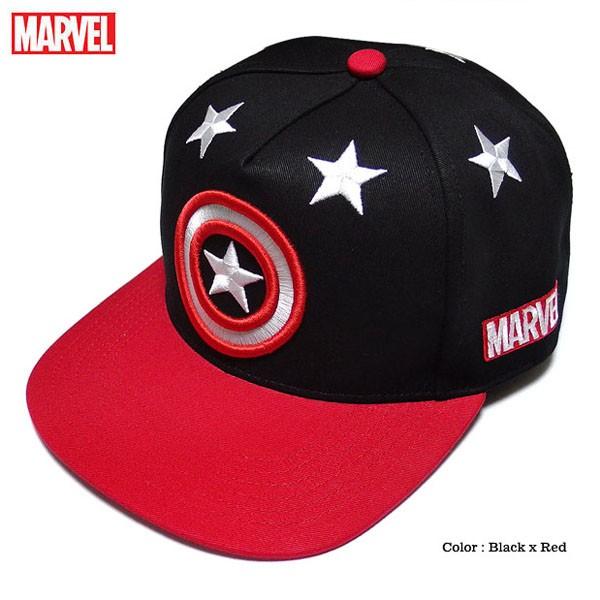 MARVEL キャプテンアメリカ 帽子 マーベル ストリートキャップ メンズ ベースボールキャップ ...