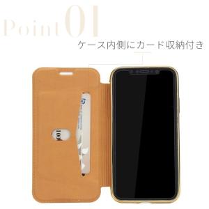 iPhoneケース 手帳型 ケース カード収納...の詳細画像3