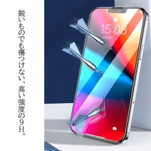3枚セット iPhone ガラスフィルム 保護...の詳細画像5