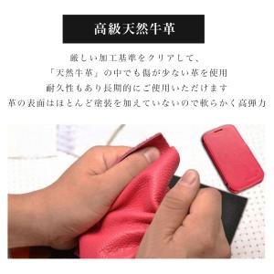 iPhone ケース 手帳型 本革 クロコ i...の詳細画像2