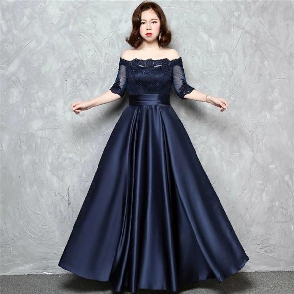 パーティードレス ワンピース 大きいサイズ結婚式 演奏会 発表会 ロングドレス レディース フォーマ...