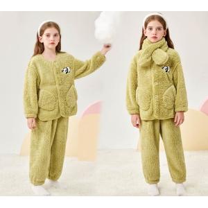 着る毛布パジャマ キッズ 子供用 前開き ボア...の詳細画像4