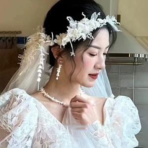 ❁﻿ Nnnnnnnn様 ❁﻿ 結婚式 髪飾り チュールベール ウエディングベール 