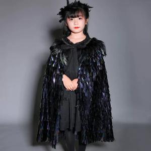 ハロウィン 衣装 コスプレ 子供 魔女 マント キラキラ バンパイア ハロウィン｜every-store365