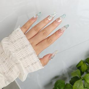 ネイルチップ 人魚の鱗風 夏 シェル マーメイ...の詳細画像4