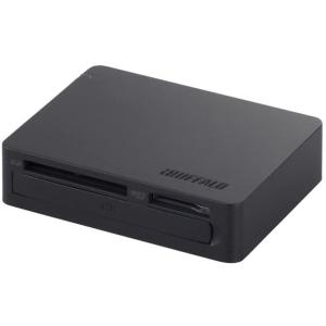 バッファロー BSCR25TU3BK 高速カードリーダー/ライター USB3.0&amp;ターボPC EX対...