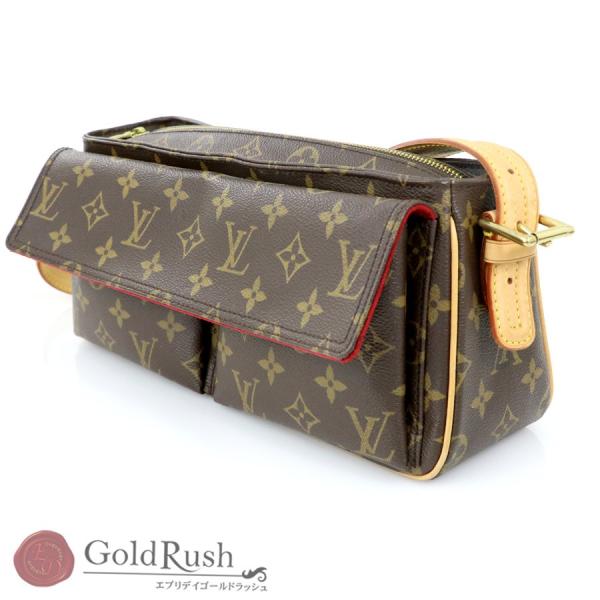 ルイヴィトン LOUIS VUITTON モノグラム モノグラム・キャンバス ヴィバ・シテMM ショ...