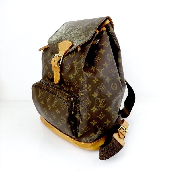 ルイヴィトン LOUIS VUITTON モノグラムライン モンスリGM M51135 リュックバッ...