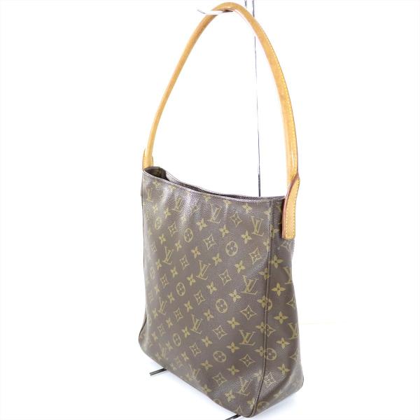 ルイヴィトン　LOUIS VUITTON モノグラム モノグラム　キャンバス ルーピング GM M5...