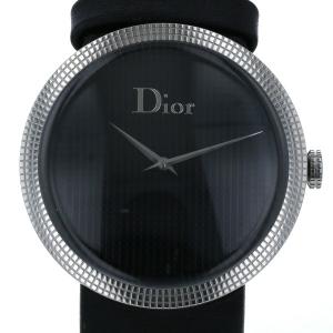 クリスチャン・ディオール Christan Dior ラディ・ドゥ・ディオール CD042110 クオーツ ブラック 文字盤 2針式 ボーイズ 腕時計 【mi】【中古】｜everydaygoldrush