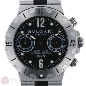ブルガリ Bvlgari スクーバ ダイバーズ Scb38s メンズ 腕時計 自動巻き ラバー Ss Dngadvocacia Com Br