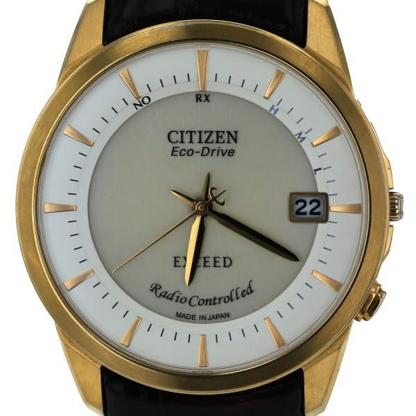 シチズン CITIZEN エクシード EXCEED H113-T009841 エコドライブ ソーラー...