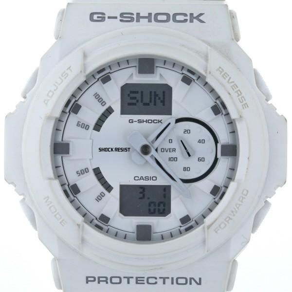 カシオ CASIO Gショック G-SHOCK 5255 GA-150 クオーツ ホワイト 文字盤 ...