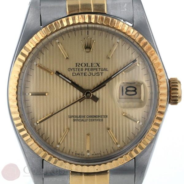 ロレックス ROLEX デイトジャスト 16013 メンズ 腕時計 8番台 タペストリー 自動巻き ...