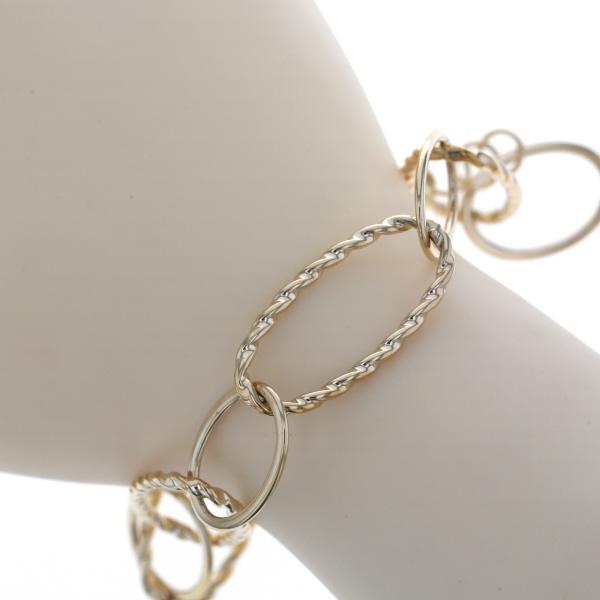 GSTV 925 1/10 18KTYG イタリアンジュエリートゥービーゴールド ブレスレット サー...