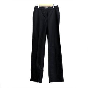 マックスマーラ Max Mara 数量は多 スラックス パンツ ブラック 中古 レディースファッション Kk 38サイズ