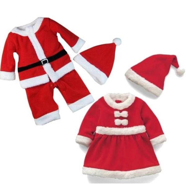 サンタクロース サンタ コスプレ コスチューム 衣装 キッズ こども用 赤ちゃん 子供用 クリスマス...
