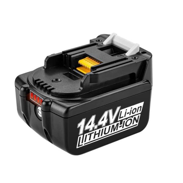 Ehomtikk 互換マキタ14.4Vバッテリー BL1460B 6.0Ah LED残量表示付き 1...