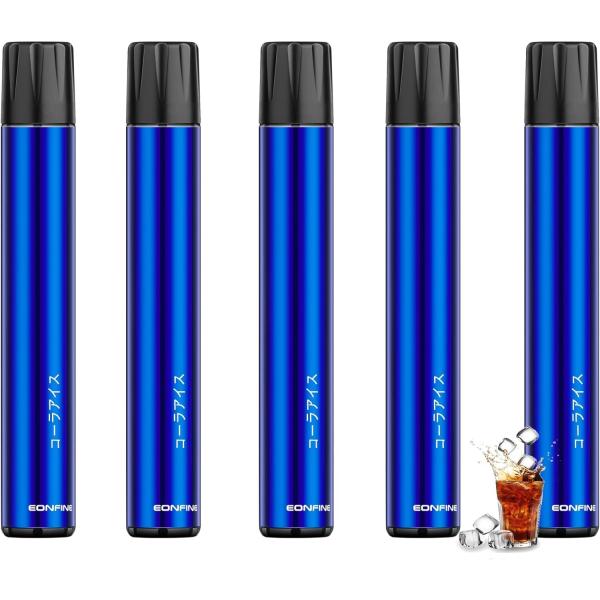 Eonfine 電子タバコ 使い捨て vape ベイプ 10000回吸引可能 コーラアイス 禁煙パ
