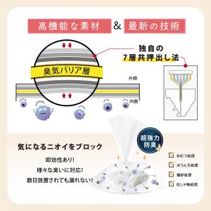 Deefre おむつが臭わない袋 Sサイズ 2...の詳細画像2