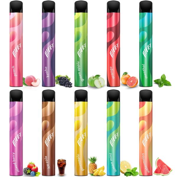 電子タバコ 使い捨て ベイプ 10風味セット 持ち運び シーシャ 爆煙 15,000回吸引