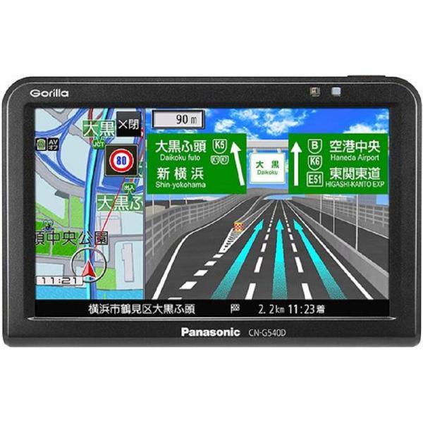 パナソニック(Panasonic) 5インチ ポータブルナビ ゴリラ CN-G540D 全国市街地図...