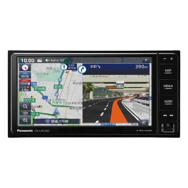 PANASONIC CN-CA01WD ストラーダ [7V型ワイド フルセグチューナー AV一体型カ...