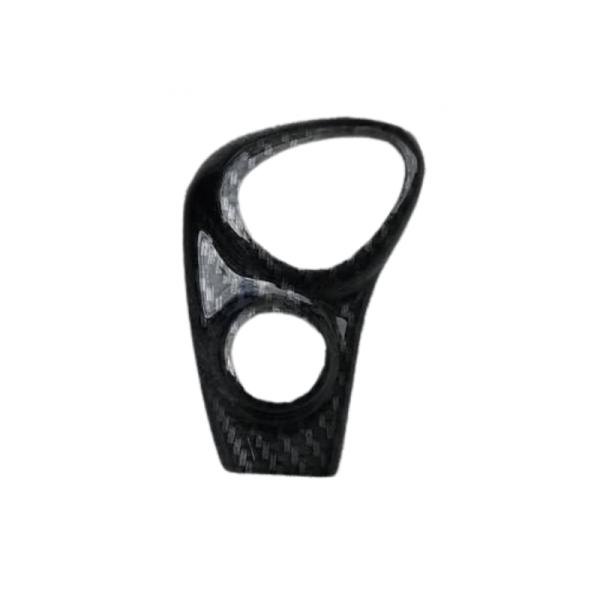 現行 新型 6型 CVT専用 (カーボン調) 3Dドレスアップ シフトノブパネル1P エブリイ バン...