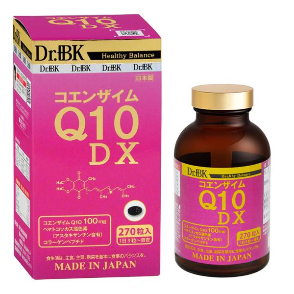 Dr.+BK Healthy Balance コエンザイム Q10 DX 270粒(3ヶ月分) 野口...