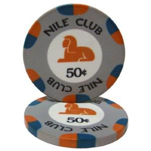 ((dollars) 0.50) - Brybelly Nile Club Casino Grade Ceramic 10-gramme Pokerの商品画像