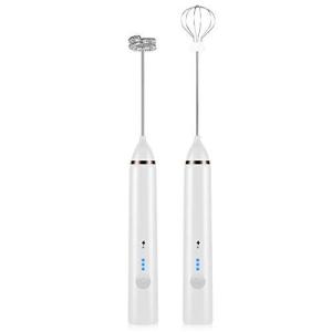 Kitdine ミルク泡立て器 小型 泡立て器 ハンドヘルド 電動泡立て器 ドリンクミキサー 卵ビー...