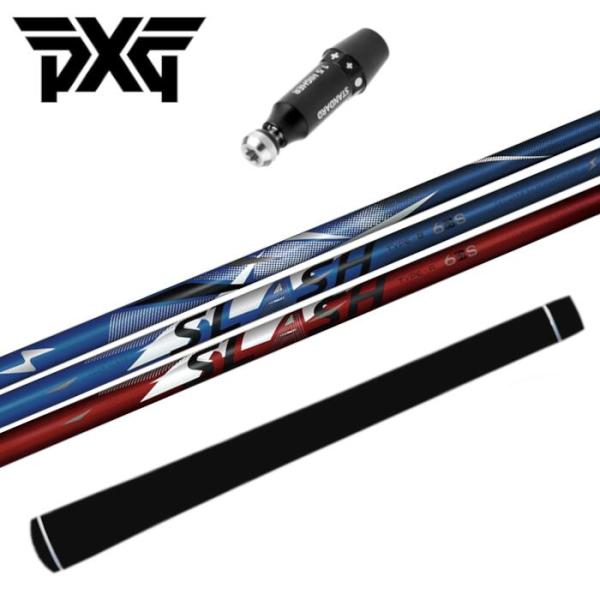 ループ スラッシュ 6 シャフト シンカグラファイト PXG ドライバー 純正 スリーブ付 正規販売...