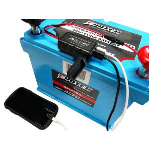 USB充電器 9V〜48Vまで対応 鉛バッテリ...の詳細画像4