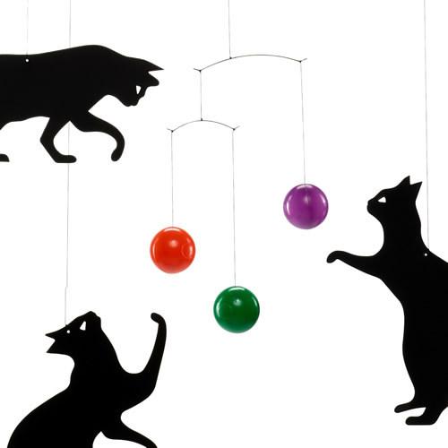 [パッケージ訳あり品] FLENSTED MOBILES　Feline cats（フィーラインキャッ...