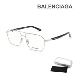 国内正規品 バレンシアガ メガネ 眼鏡 フレーム のみ BB0248O-001 シルバー ノーズパッド メンズ BALENCIAGA｜EYEWEAR by タイムクラブ