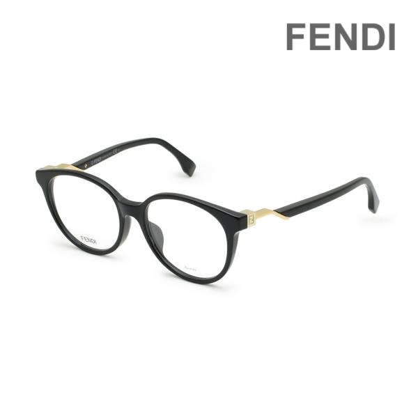 FENDI フェンディ メガネ フレーム FF 0202/F 807 51 ブラック アジアンフィッ...