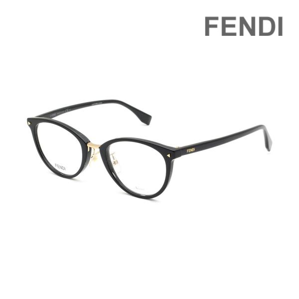 FENDI フェンディ メガネ フレーム FF 0367/G 807 50 ブラック ノーズパッド ...