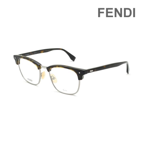 FENDI フェンディ メガネ フレーム FF M0006 086 50 ダークハバナ ノーズパッド...